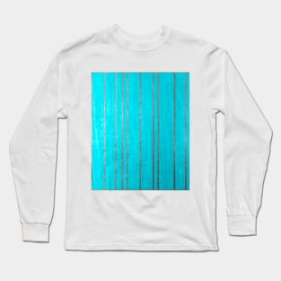 Iridescent Aqua Long Sleeve T-Shirt